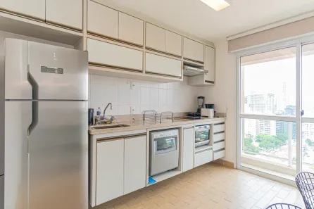 Apartamento para alugar, 30m² no Brooklin Paulista, São Paulo