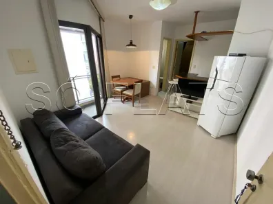 Flat com 1 Quarto para alugar, 42m² no Indianópolis, São Paulo