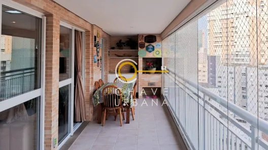 Apartamento com 3 Quartos à venda, 131m² no Gonzaga, Santos