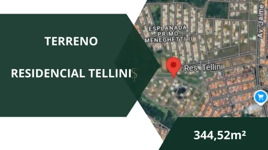 Lote/Terreno à venda, 344m² no Residencial Tellini, Franca