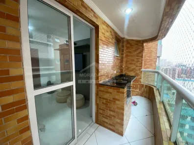 Apartamento com 1 Quarto para alugar, 45m² no Canto do Forte, Praia Grande