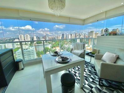 Apartamento com 1 Quarto à venda, 58m² no Brooklin Paulista, São Paulo