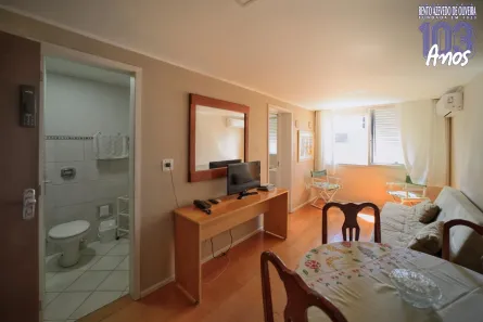 Apartamento com 1 Quarto para alugar, 27m² no Centro Histórico, Porto Alegre