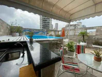 Cobertura com 3 Quartos à venda, 270m² no José Menino, Santos