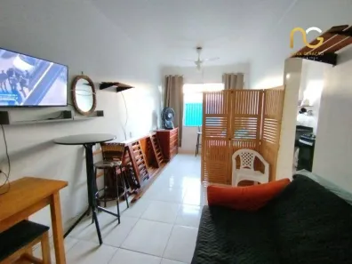 Kitnet com 1 Quarto à venda, 29m² no Boqueirão, Praia Grande