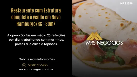 Ponto Comercial à venda, 80m² no Canudos, Novo Hamburgo