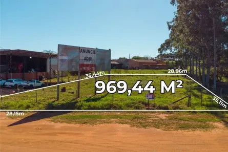 Lote/Terreno à venda, 969m² no Cruzeiro do Oeste, Cruzeiro do Oeste