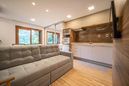 Apartamento com 1 Quarto à venda, 34m² no Tres Pinheiros, Gramado