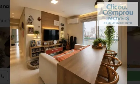 Apartamento com 2 Quartos à venda, 70m² no Ponta da Praia, Santos