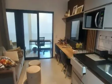 Flat com 1 Quarto para alugar, 32m² no Pinheiros, São Paulo