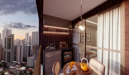 Apartamento com 3 Quartos à venda, 77m² no Madalena, Recife