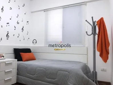 Apartamento com 2 Quartos à venda, 60m² no Campestre, Santo André