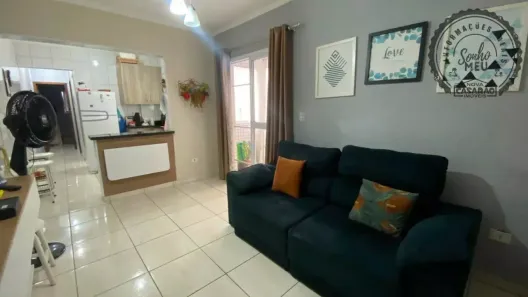 Apartamento com 1 Quarto à venda, 55m² no Guilhermina, Praia Grande
