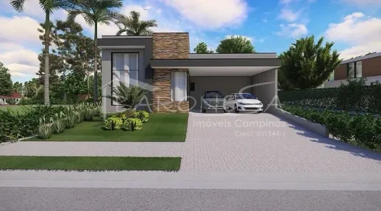 Casa de Condomínio com 4 Quartos à venda, 221m² no Parque Brasil 500, Paulínia