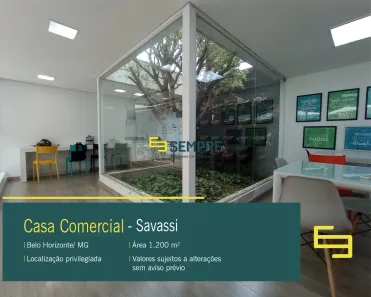 Imóvel Comercial para alugar, 700m² no Savassi, Belo Horizonte
