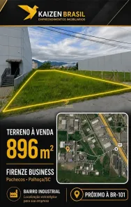 Lote/Terreno à venda, 896m² no Pachecos, Palhoça