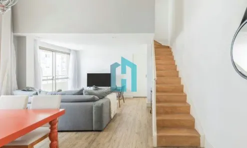 Apartamento com 2 Quartos para venda ou aluguel, 100m² no Brooklin Paulista, São Paulo