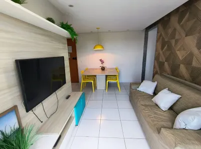 Apartamento com 3 Quartos para alugar, 58m² no Porto de Galinhas, Ipojuca