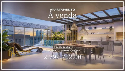 Apartamento com 3 Quartos à venda, 148m² no Jardim Camburi, Vitória