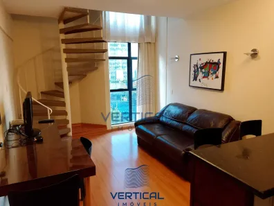 Apartamento com 1 Quarto para alugar, 42m² no Savassi, Belo Horizonte