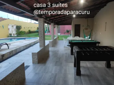 Casa com 3 Quartos para alugar, 456m² no lagoa, Paracuru