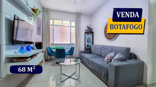 Apartamento com 2 Quartos à venda, 68m² no Botafogo, Rio de Janeiro