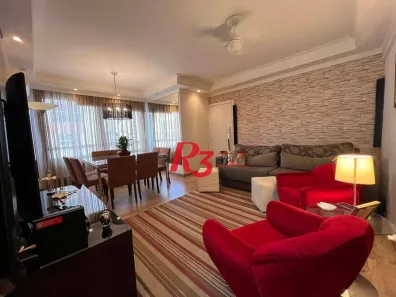 Apartamento com 2 Quartos à venda, 88m² no Gonzaga, Santos