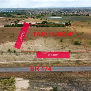 Lote/Terreno à venda, 14470m² no João de Barro, Boa Vista