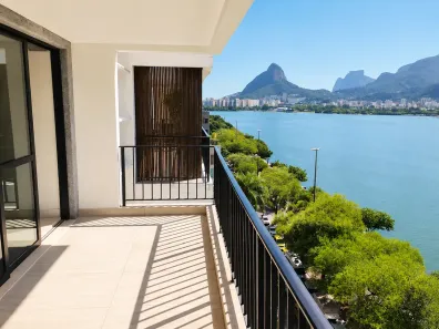Apartamento com 2 Quartos para alugar, 107m² no Lagoa, Rio de Janeiro