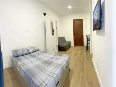 Flat com 1 Quarto à venda, 36m² no Centro, São Vicente