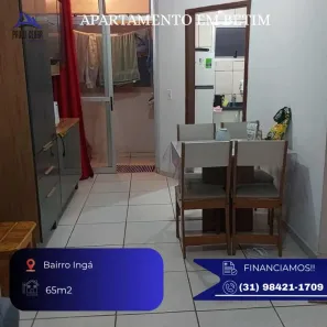 Apartamento com 2 Quartos à venda, 65m² no Ingá, Betim
