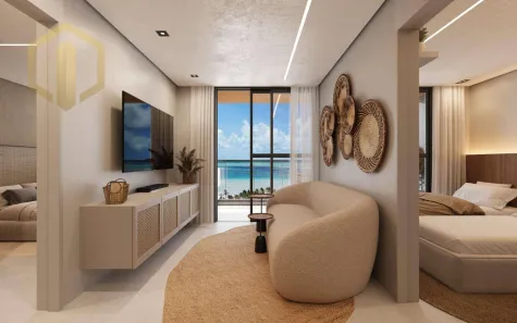 Apartamento com 2 Quartos à venda, 63m² no Ponta de Campina, Cabedelo