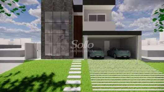 Casa de Condomínio com 4 Quartos à venda, 251m² no Nova Uberlândia, Uberlândia