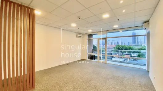 Sala Comercial para venda ou aluguel, 85m² no Cidade Monções, São Paulo