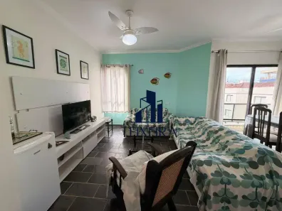 Apartamento com 3 Quartos para alugar, 80m² no Loteamento João Batista Julião, Guarujá