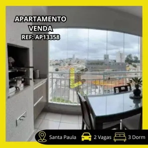 Apartamento com 3 Quartos à venda, 108m² no Osvaldo Cruz, São Caetano do Sul