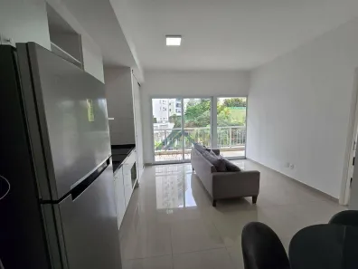 Apartamento com 1 Quarto para venda ou aluguel, 50m² no Tamboré, Santana de Parnaíba