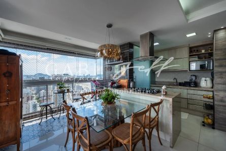 Apartamento com 3 Quartos à venda, 116m² no Pompéia, Santos