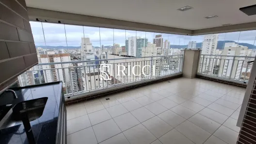 Apartamento com 3 Quartos à venda, 124m² no Boqueirão, Santos