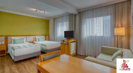 Flat com 1 Quarto à venda, 32m² no Pinheiros, São Paulo