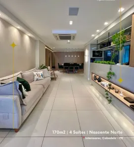 Apartamento com 4 Quartos à venda, 170m² no Intermares, Cabedelo