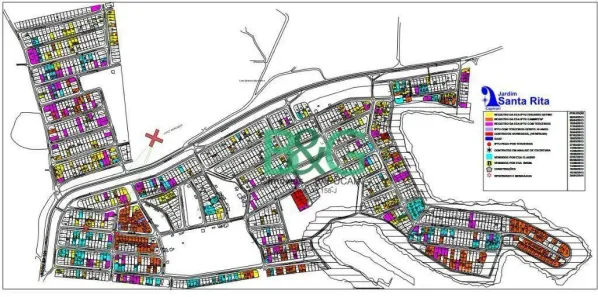 Lote/Terreno à venda, 257m² no Jardim Santa Rita de Cássia, Capivari