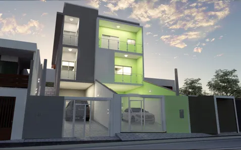Sobrado com 3 Quartos à venda, 127m² no Centro, Registro