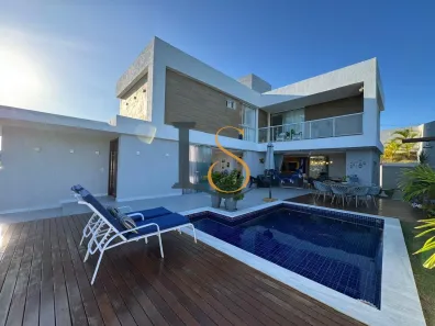 Casa de Condomínio com 4 Quartos à venda, 474m² no Alphaville (Abrantes), Camaçari