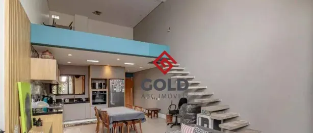 Sobrado com 1 Quarto à venda, 143m² no Vila Metalúrgica, Santo André
