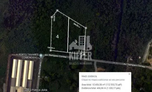 Lote/Terreno à venda, 20000m² no Santa Luzia, São Gonçalo