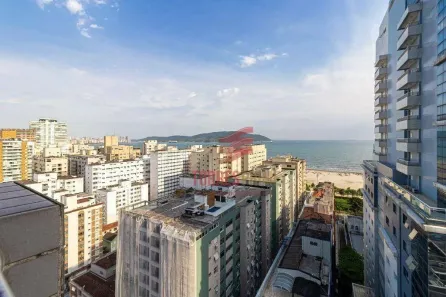Apartamento com 3 Quartos para alugar, 105m² no Gonzaga, Santos
