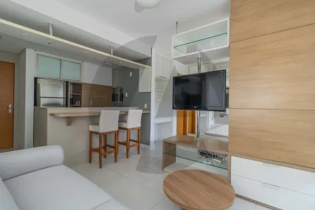 Apartamento com 1 Quarto para alugar, 37m² no Três Figueiras, Porto Alegre