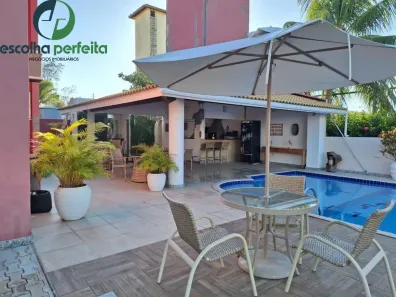 Casa de Condomínio com 3 Quartos à venda, 96m² no Genipabu (Monte Gordo), Camaçari