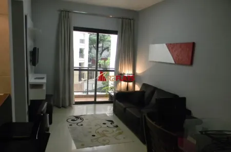 Apartamento com 1 Quarto para alugar, 42m² no Vila Nova Conceição, São Paulo